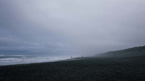 san francisco silhouette of people on seashore during day beach